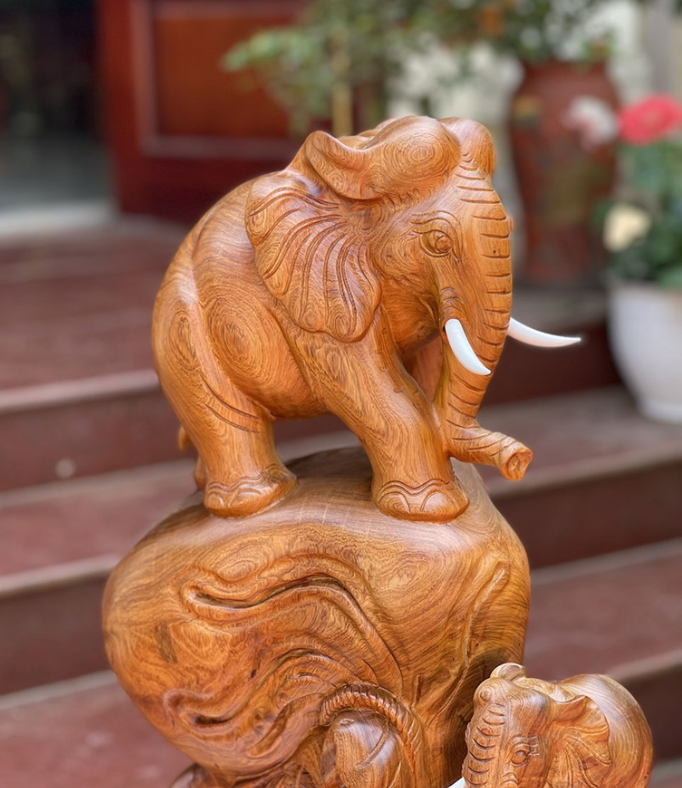 Cách Bày Trí Tượng Voi Phong Thủy